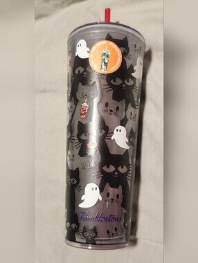 Tim Hortons Halloween Tumbler Glow In Dark
